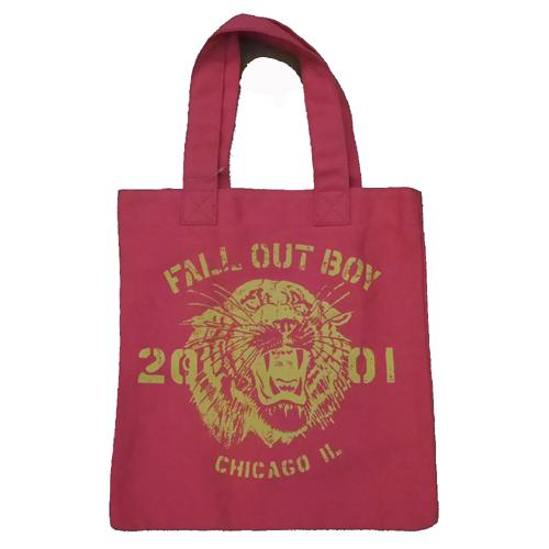FALL OUT BOY - (結成 25周年 ) - TIGER TOTE BAG / レア / ヴィンテージ